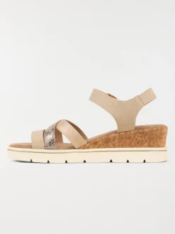 Sandales beiges femme (36-41)