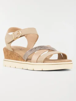 Sandales beiges femme (36-41)