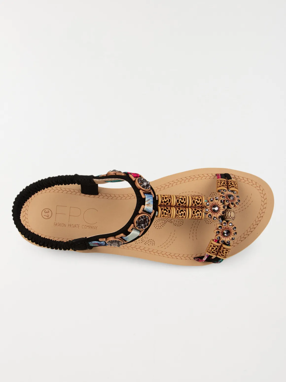Sandales bijoux ethniques femme (36-41)