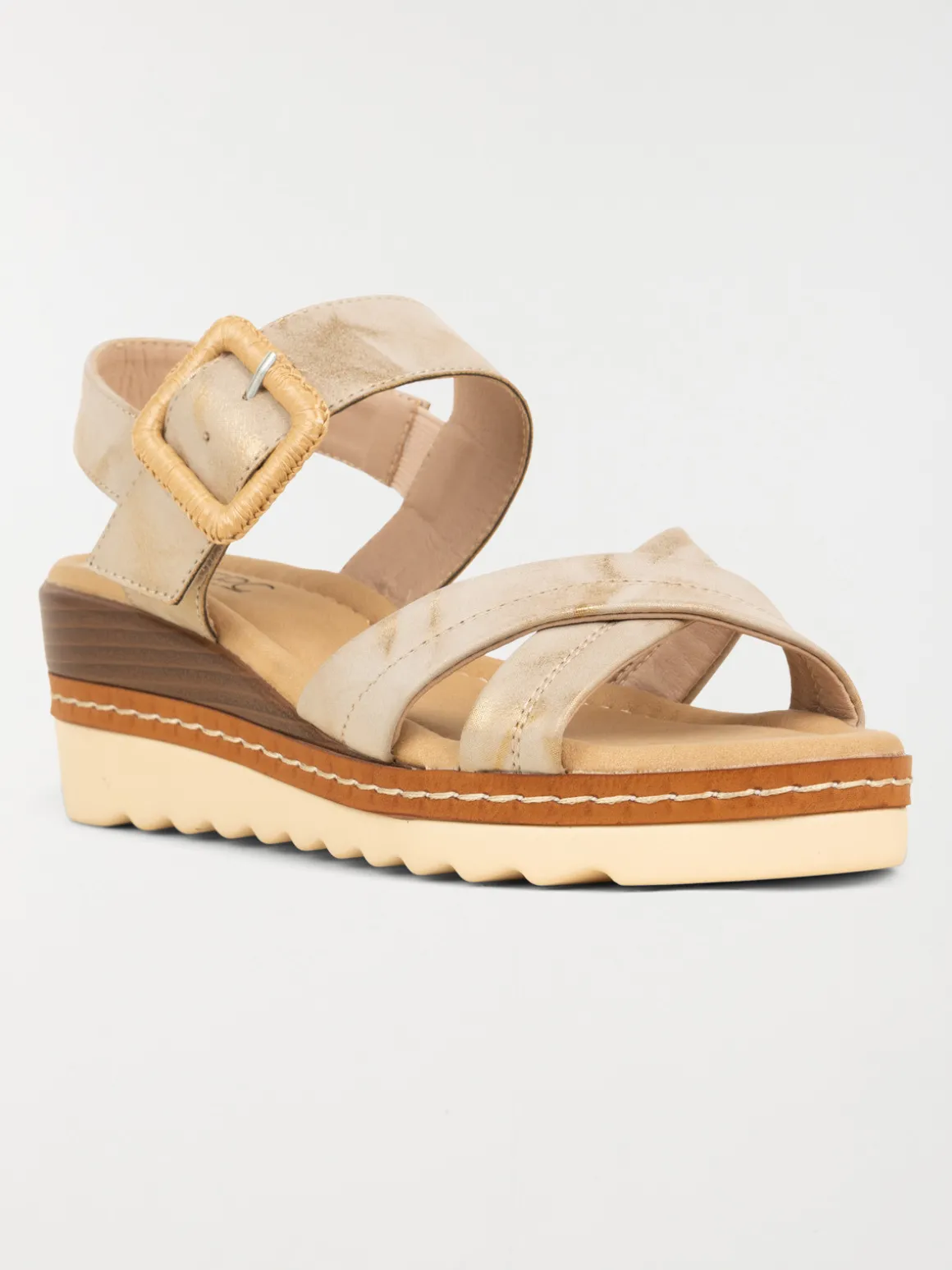 Sandales boucle carrée femme (36-41)