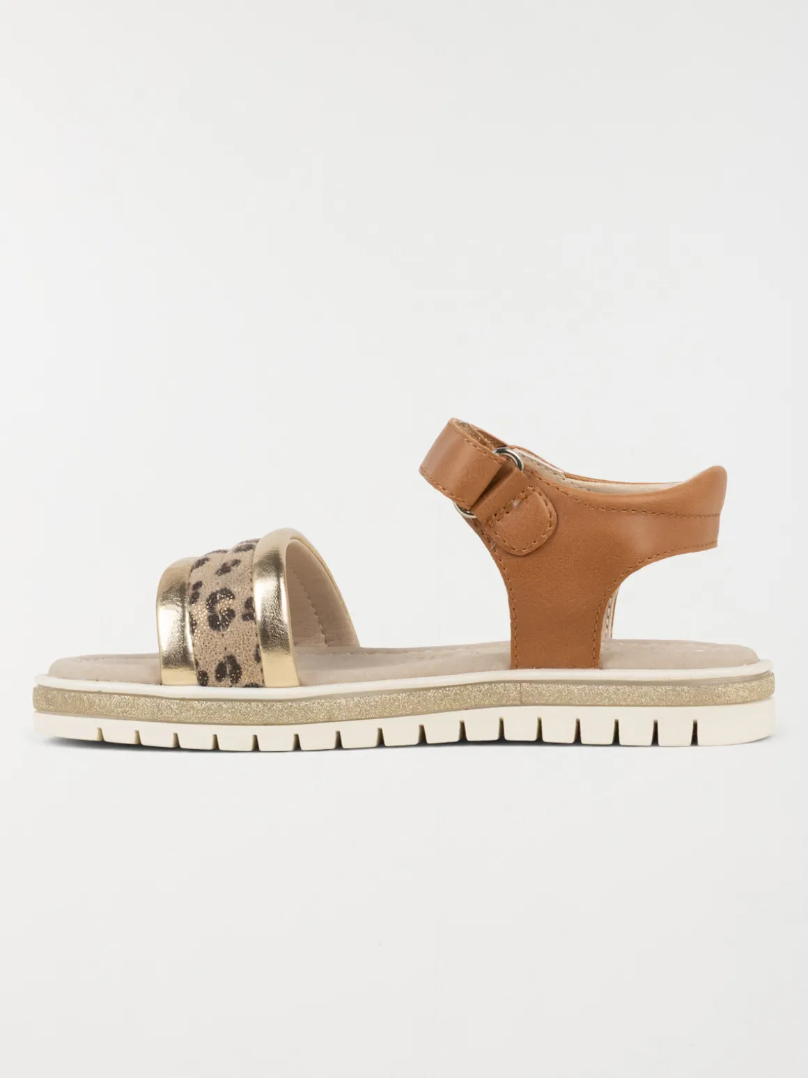 Sandales bride léopard fille (26-30)