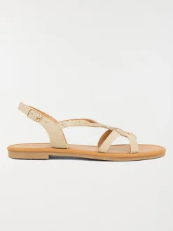 Sandales bride pailletée femme (37-42)