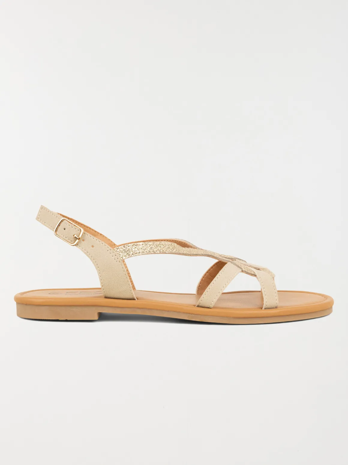 Sandales bride pailletée femme (37-42)