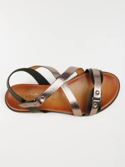 Sandales brides brillantes femme (36-41)