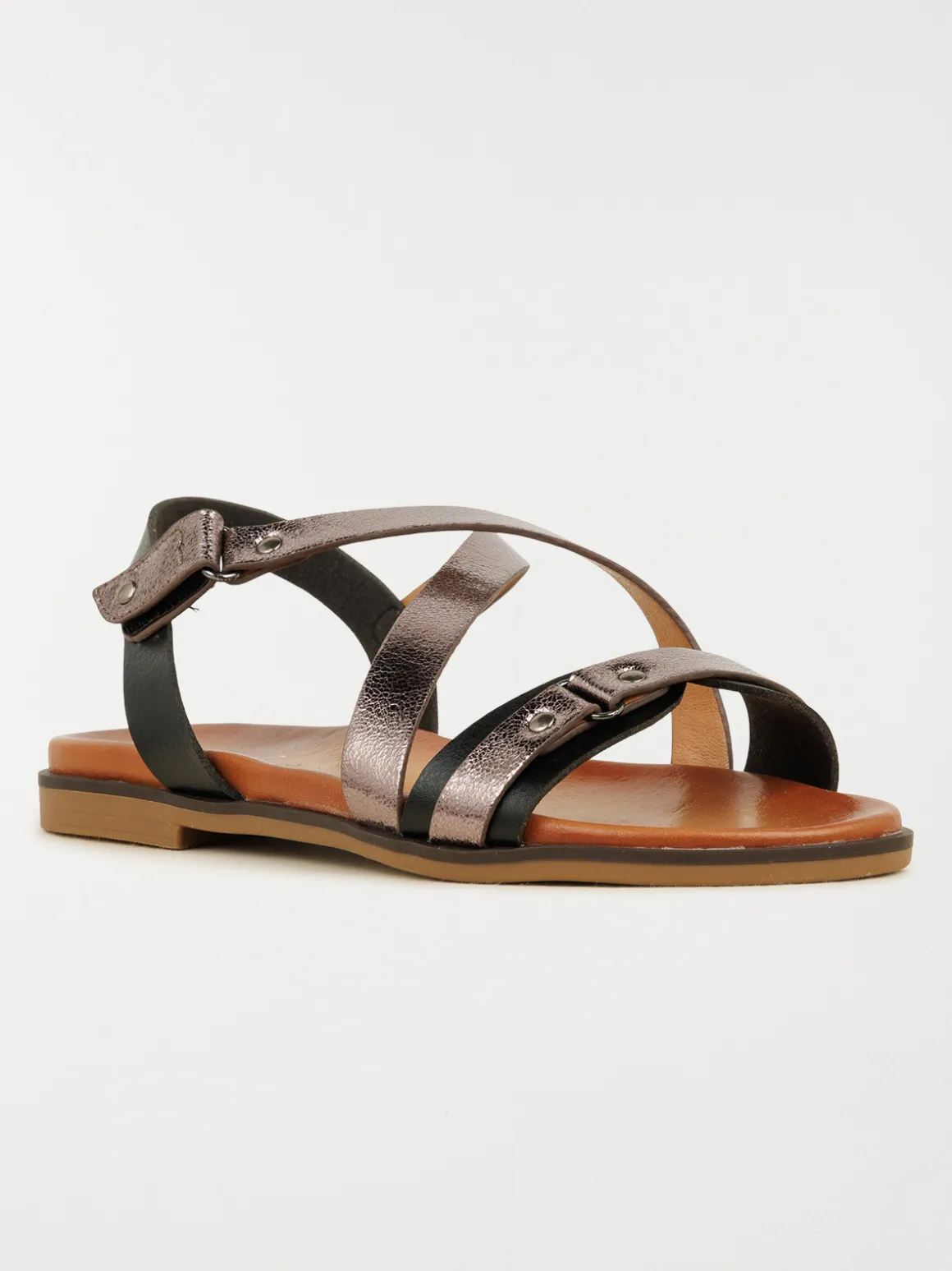Sandales brides brillantes femme (36-41)