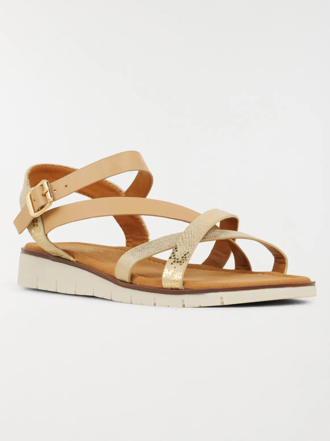 Sandales brides brillantes femme (36-41)
