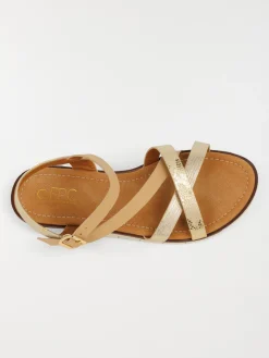 Sandales brides brillantes femme (36-41)