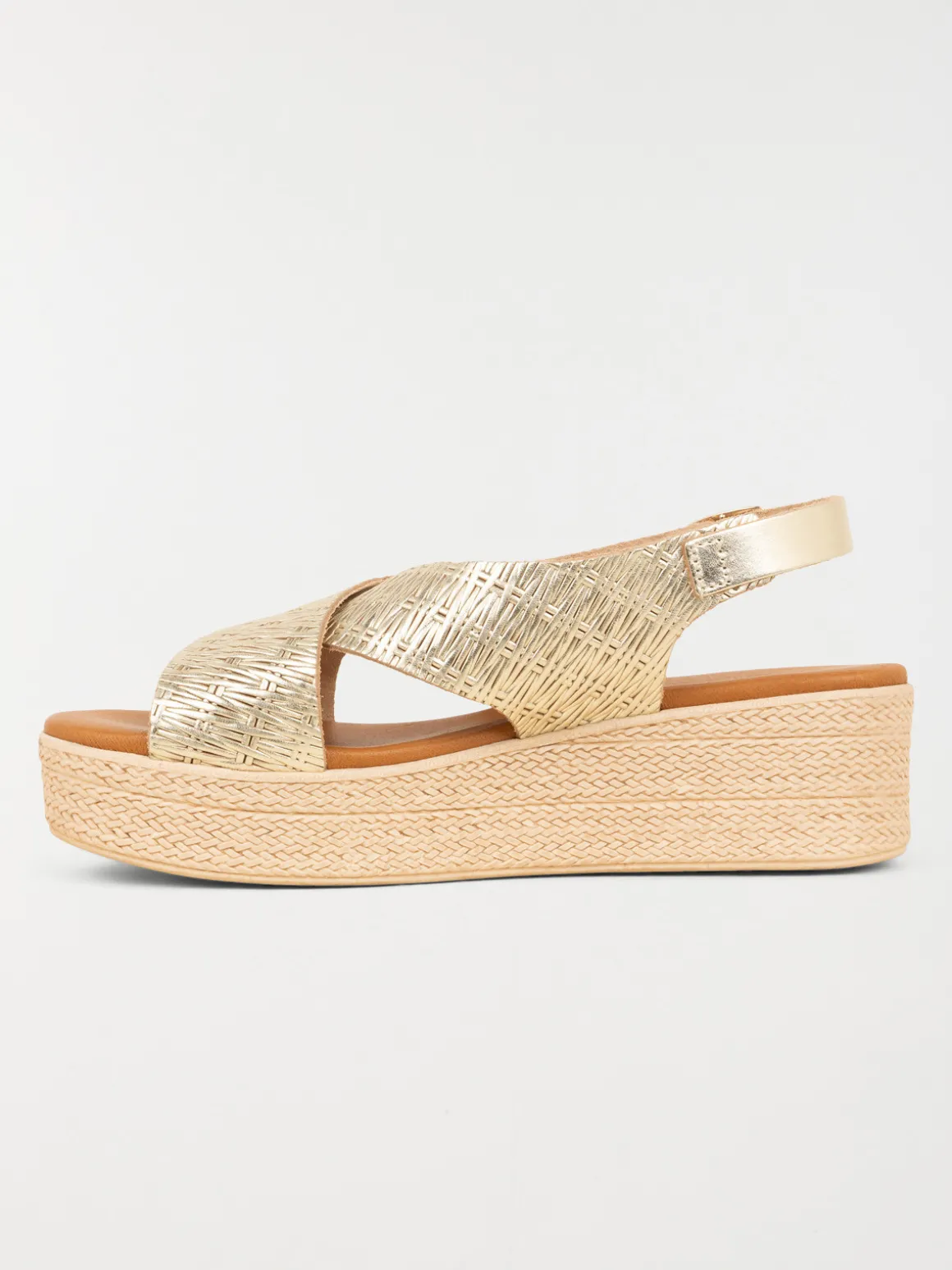 Sandales brides croisées femme (36-41)
