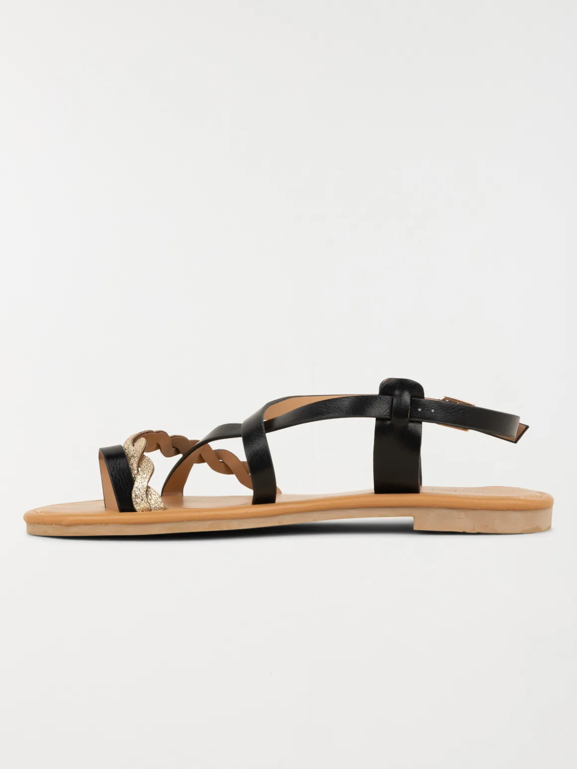 Sandales brides croisées femme (36-41)