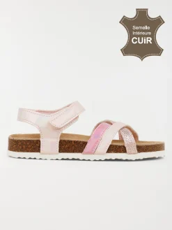 Sandales brides croisées fille (24-30)