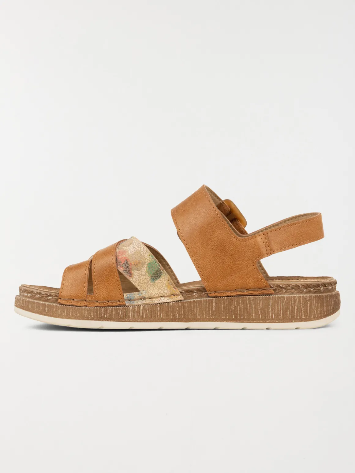 Sandales brides fleuries femme (36-41)