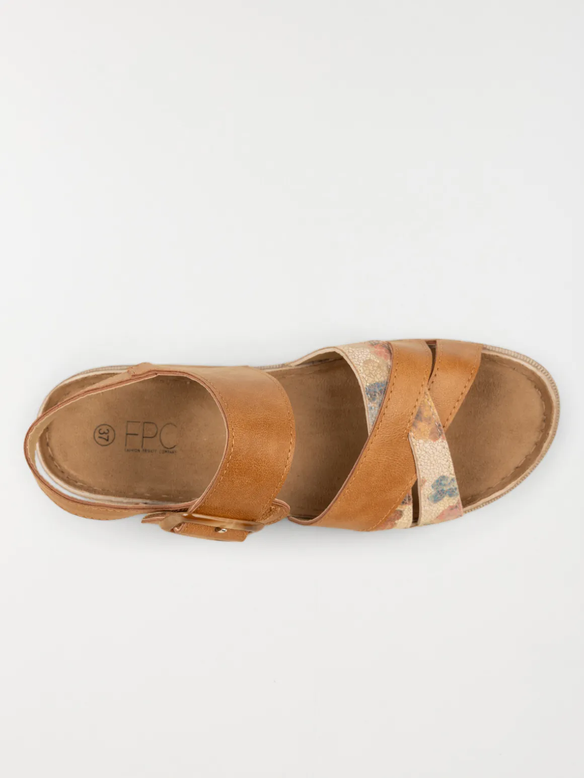 Sandales brides fleuries femme (36-41)