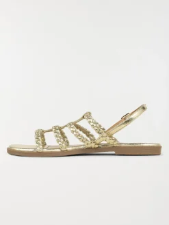 Sandales brides tressées femme (36-41)
