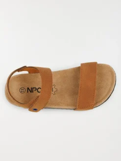 Sandales coloris camel garçon (31-35)