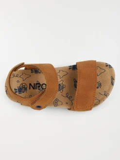 Sandales coloris camel garçon (24-30)