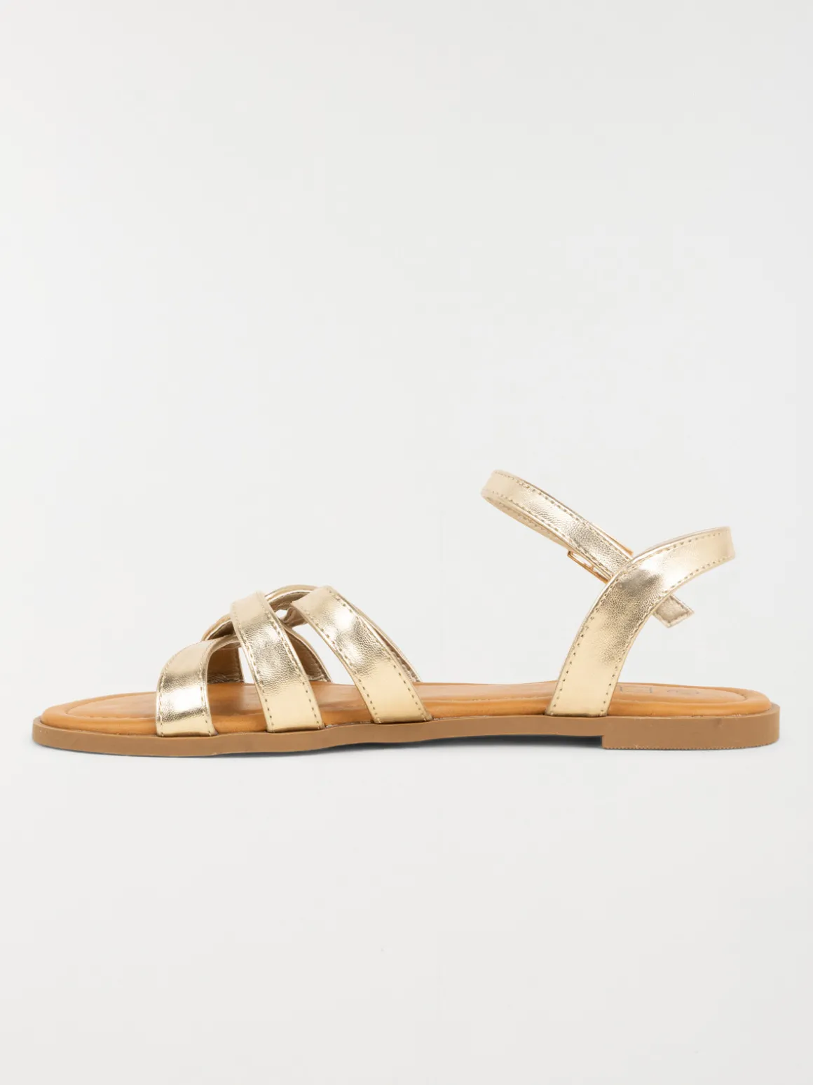 Sandales coloris doré femme (37-42)