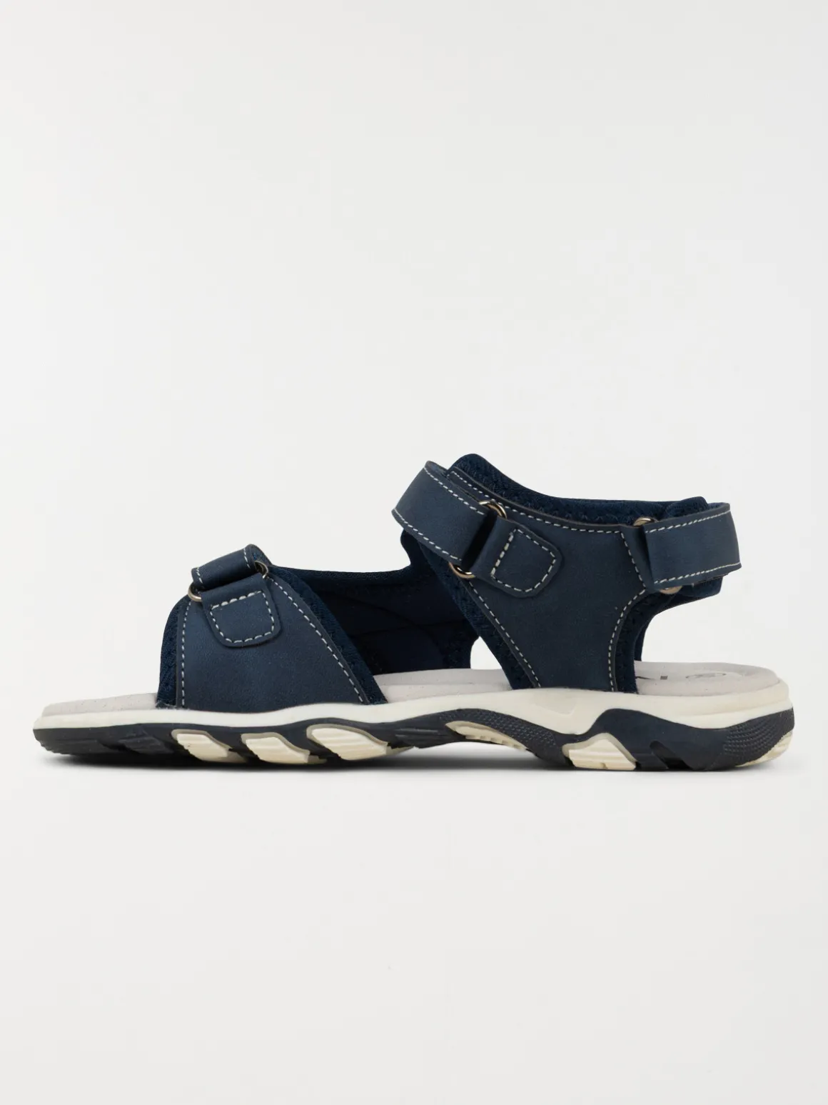 Sandales coloris marine garçon (31-36)