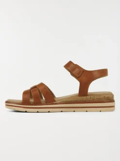 Sandales coloris marron femme (36-41)