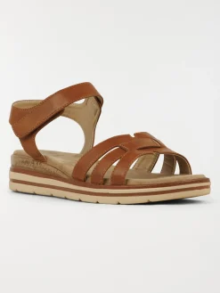 Sandales coloris marron femme (36-41)