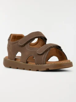 Sandales coloris marron garçon (31-34)