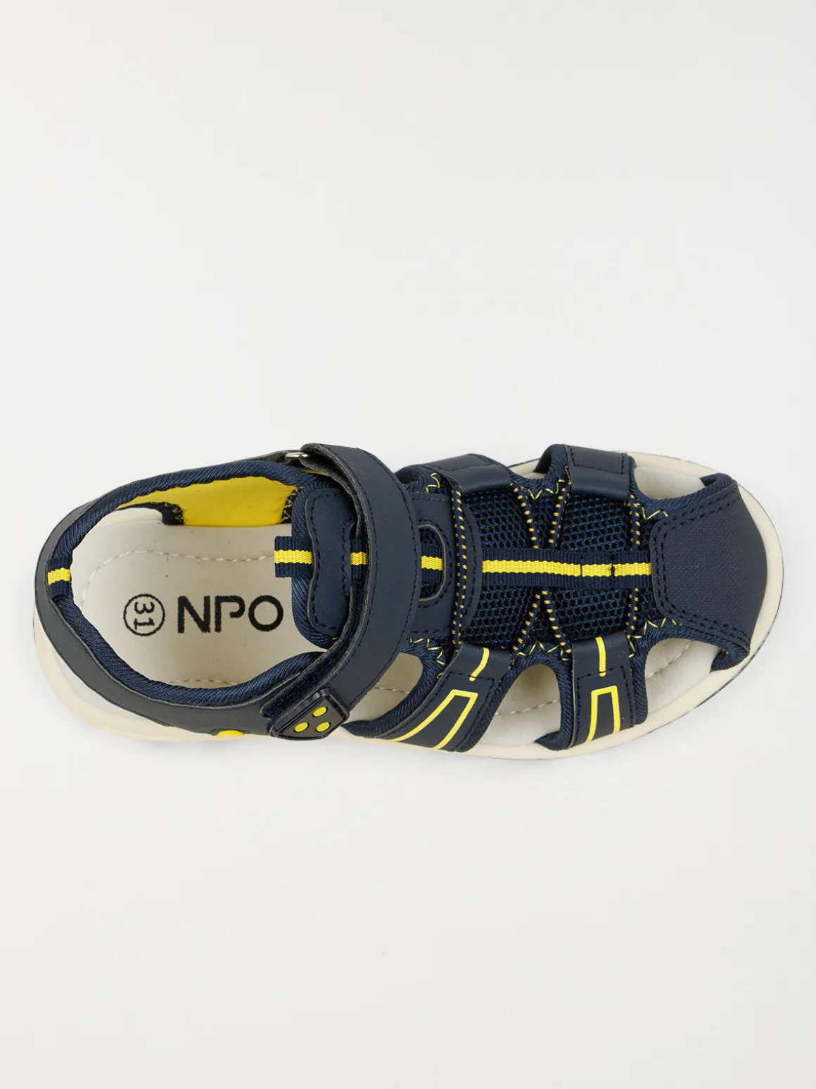 Sandales coloris navy garçon (31-36)