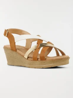 Sandales compensées femme (36-41)