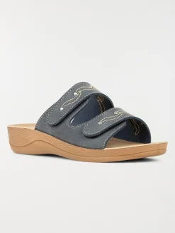 Sandales conforts bleues femme (36-41)