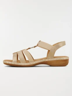 Sandales conforts strass femme (37-42)