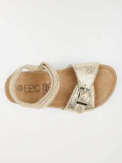 Sandales dorées fille (31-36)