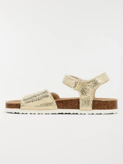 Sandales dorées fille (31-36)