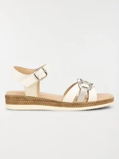 Sandales femme à brides tressées (36-41)