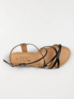Sandales femme brides croisées (36-41)