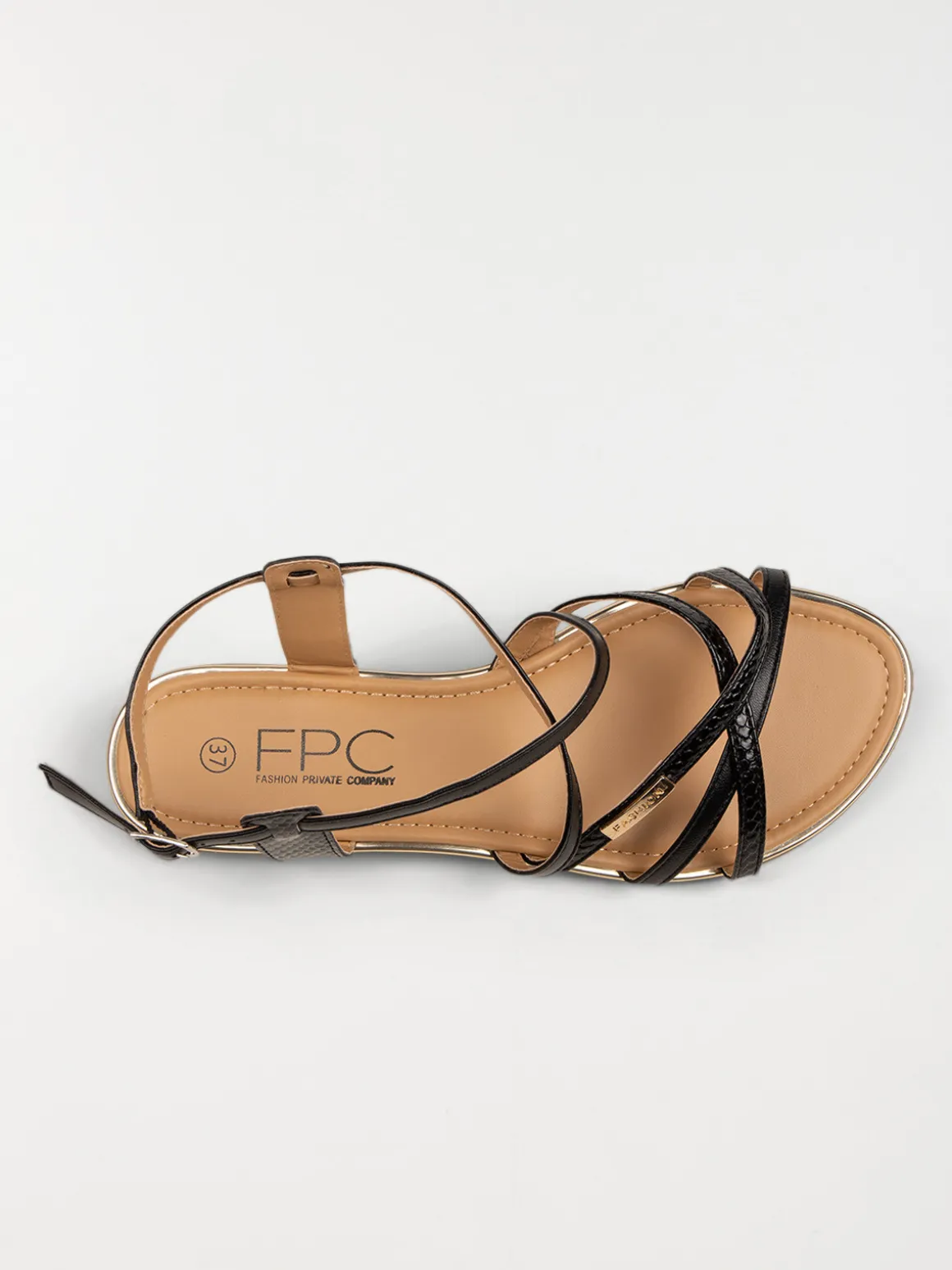 Sandales femme brides croisées (36-41)