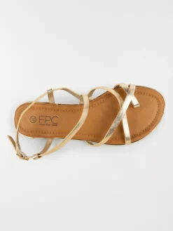 Sandales femme brides croisées (37-42)
