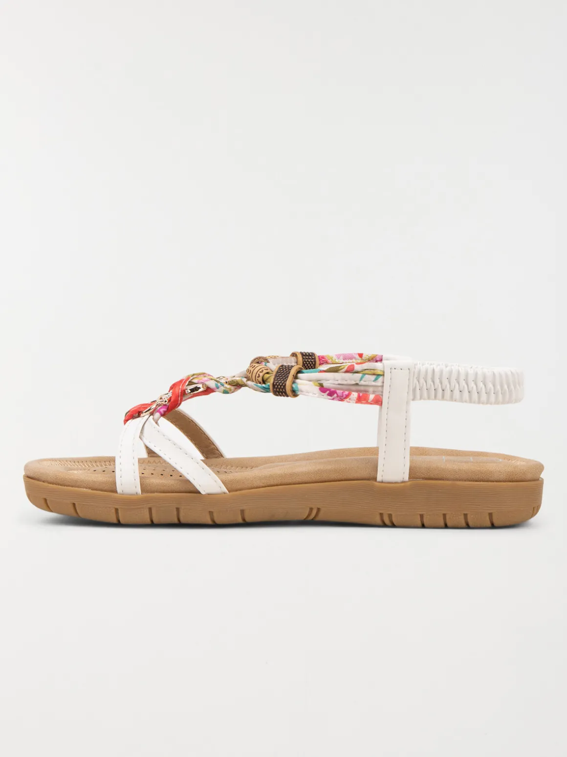 Sandales femme brides fleuries (36-41)