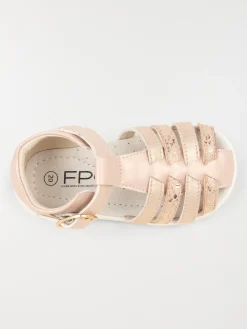 Sandales fermées roses fille (18-23)