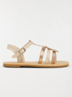 Sandales fleur pailletée fille (24-30)
