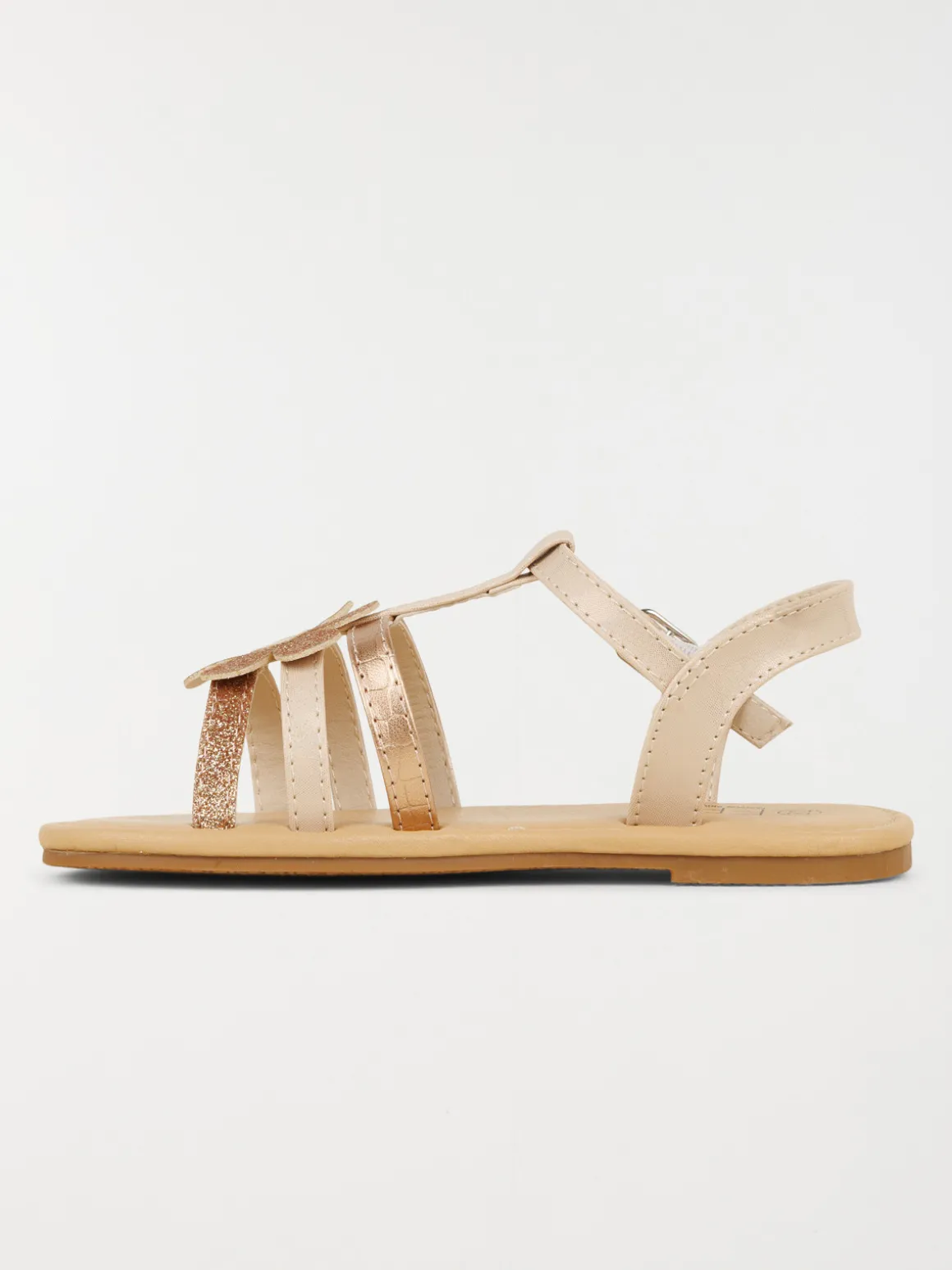 Sandales fleur pailletée fille (24-30)