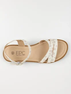 Sandales fleuries fille (24-30)