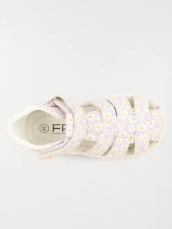 Sandales fleuries fille (18-23)