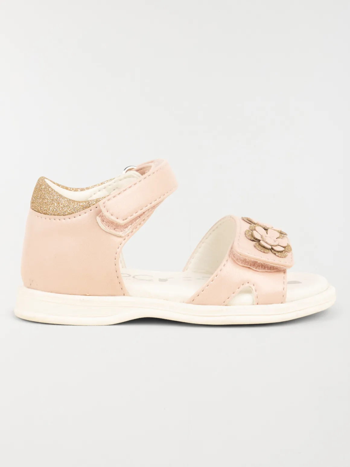 Sandales fleurs roses fille (19-23)