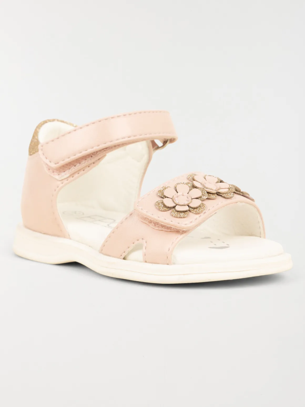 Sandales fleurs roses fille (19-23)