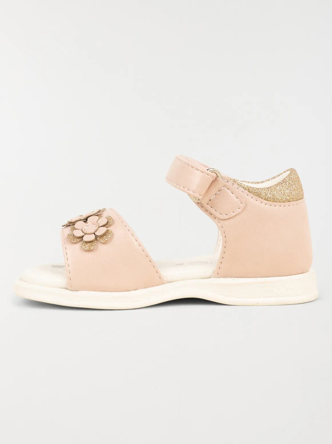 Sandales fleurs roses fille (19-23)