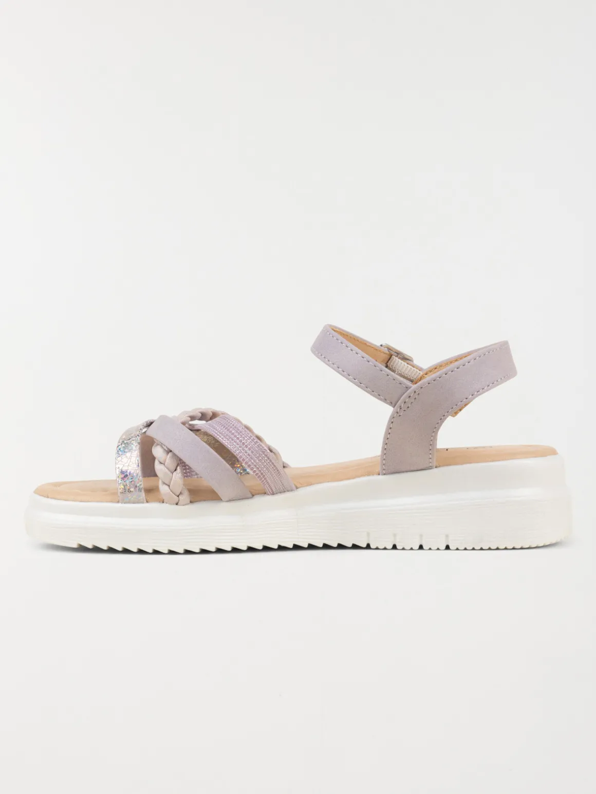 Sandales lilas fille plateforme (31-36)