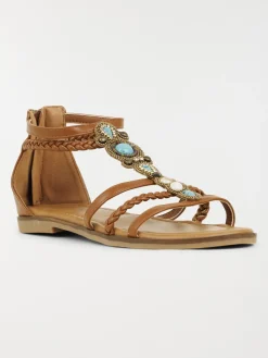 Sandales montantes femme (36-41)