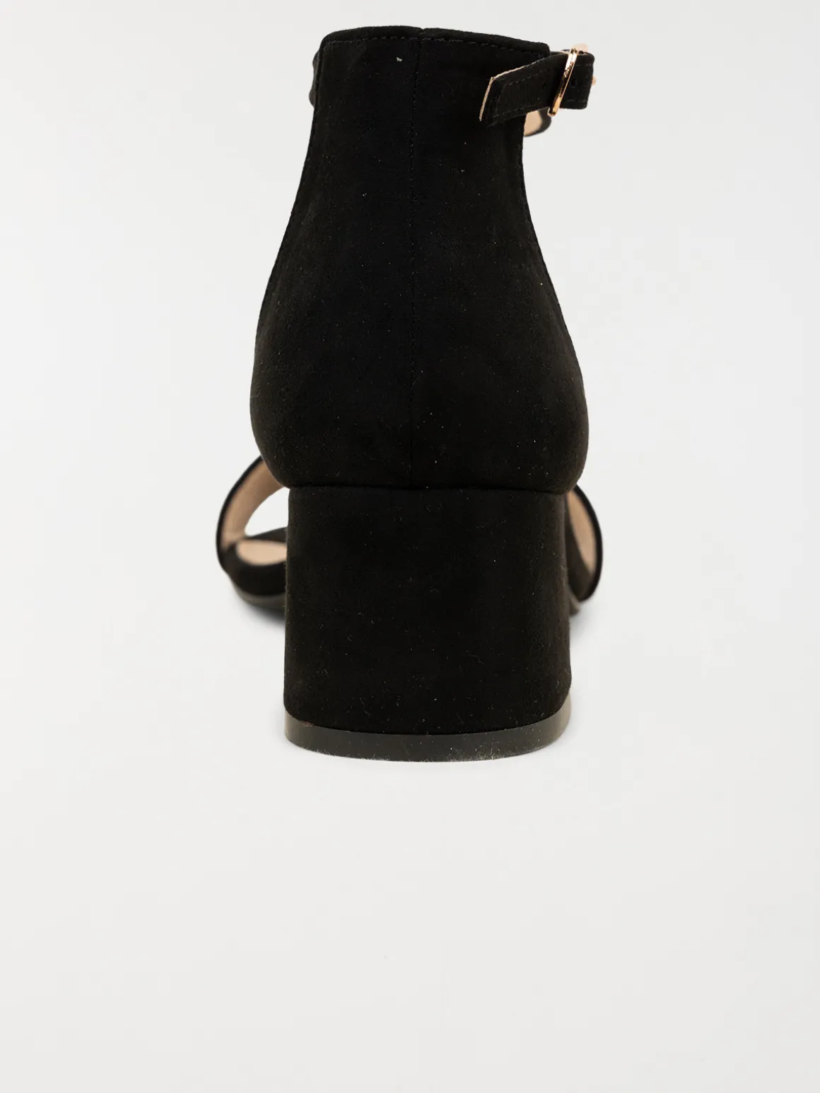 Sandales noires à talons femme (36-41)