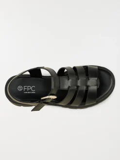 Sandales noires femme (36-41)