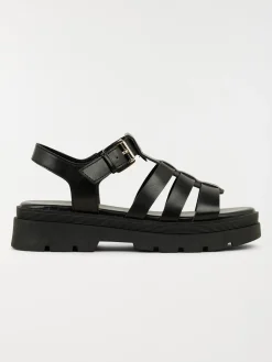 Sandales noires femme (36-41)