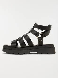 Sandales noires femme (36-41)