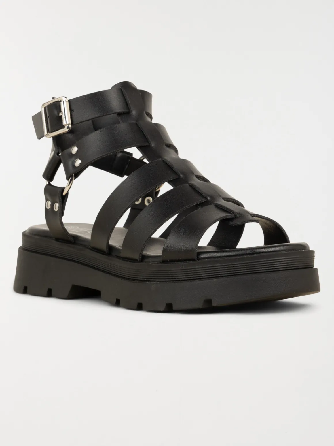Sandales noires femme (36-41)